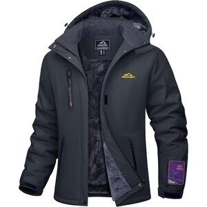 Women's Carbongrey Winter Coats Waterproof Snow Ski Jacket Warm Mountain